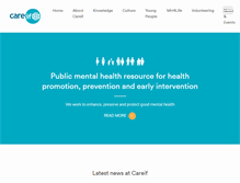 Tablet Screenshot of careif.org
